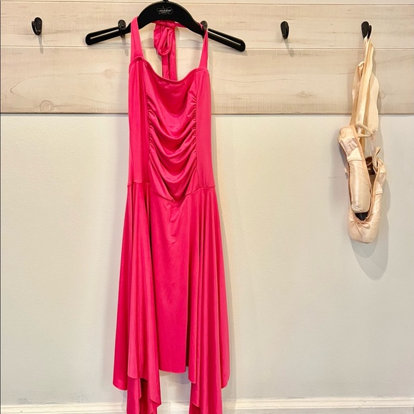 Natalie Dancewear Other - Natalie Dancewear costume lyrical ballet jazz hot pink SA